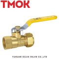 Brass aluminum tube ball valve